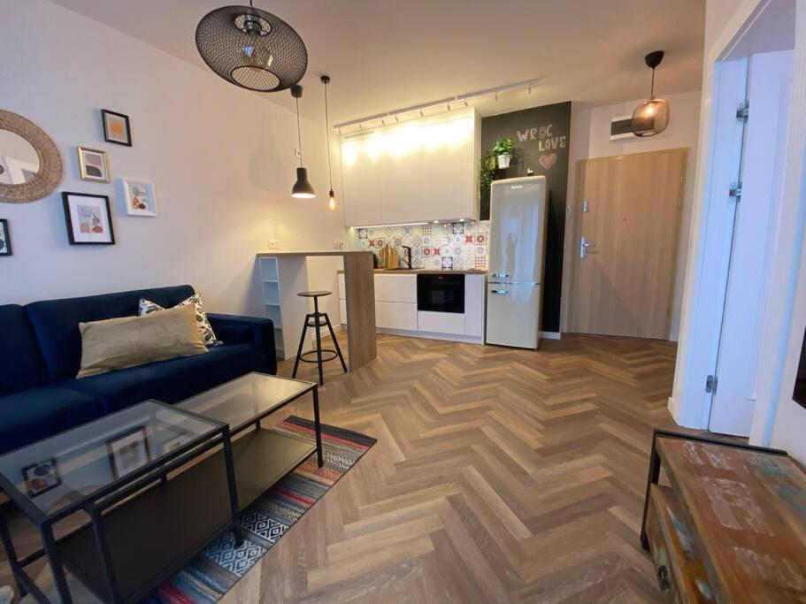 Art Marina Nad Rzeka Z Bezplatnym Parkingiem Apartament