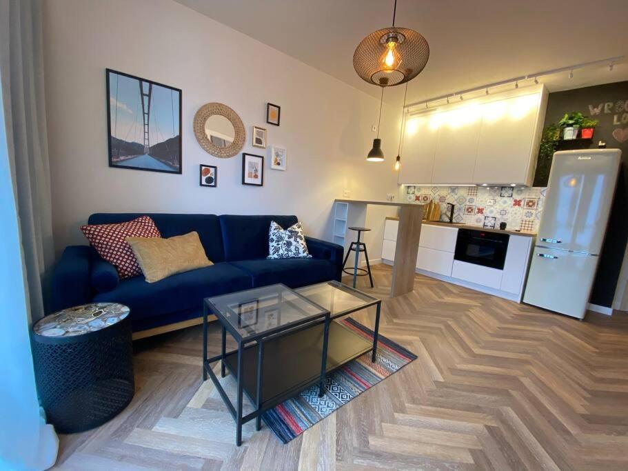 Apartament Art Marina Nad Rzeka Z Bezplatnym Parkingiem Wrocław